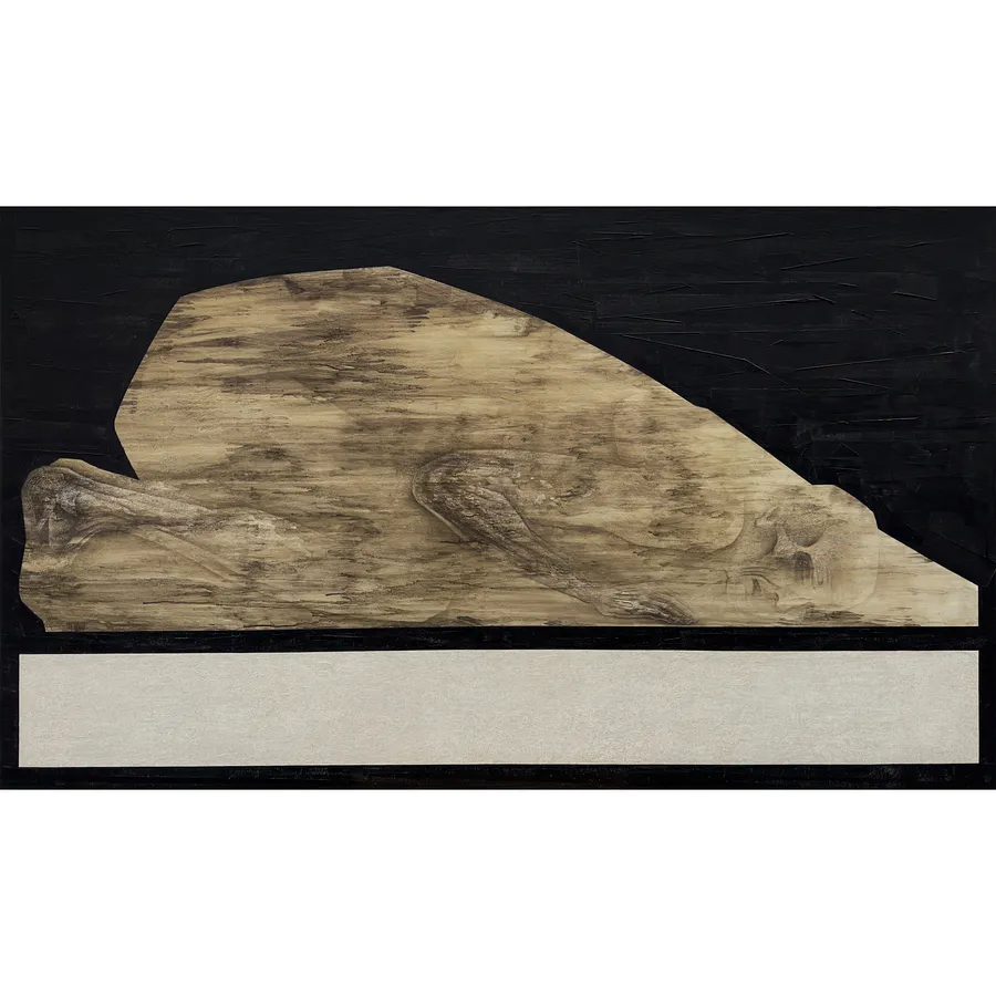 Зображення "ОСТАННІЙ СНІГ" від ДЕНИС ТИМЧИШИН, розмір: 190x110 см, матеріали: полотно, акрил, медіум: КАРТИНИ, місто: Львів, серія: ОСТАННІЙ СНІГ, ціна: $6500