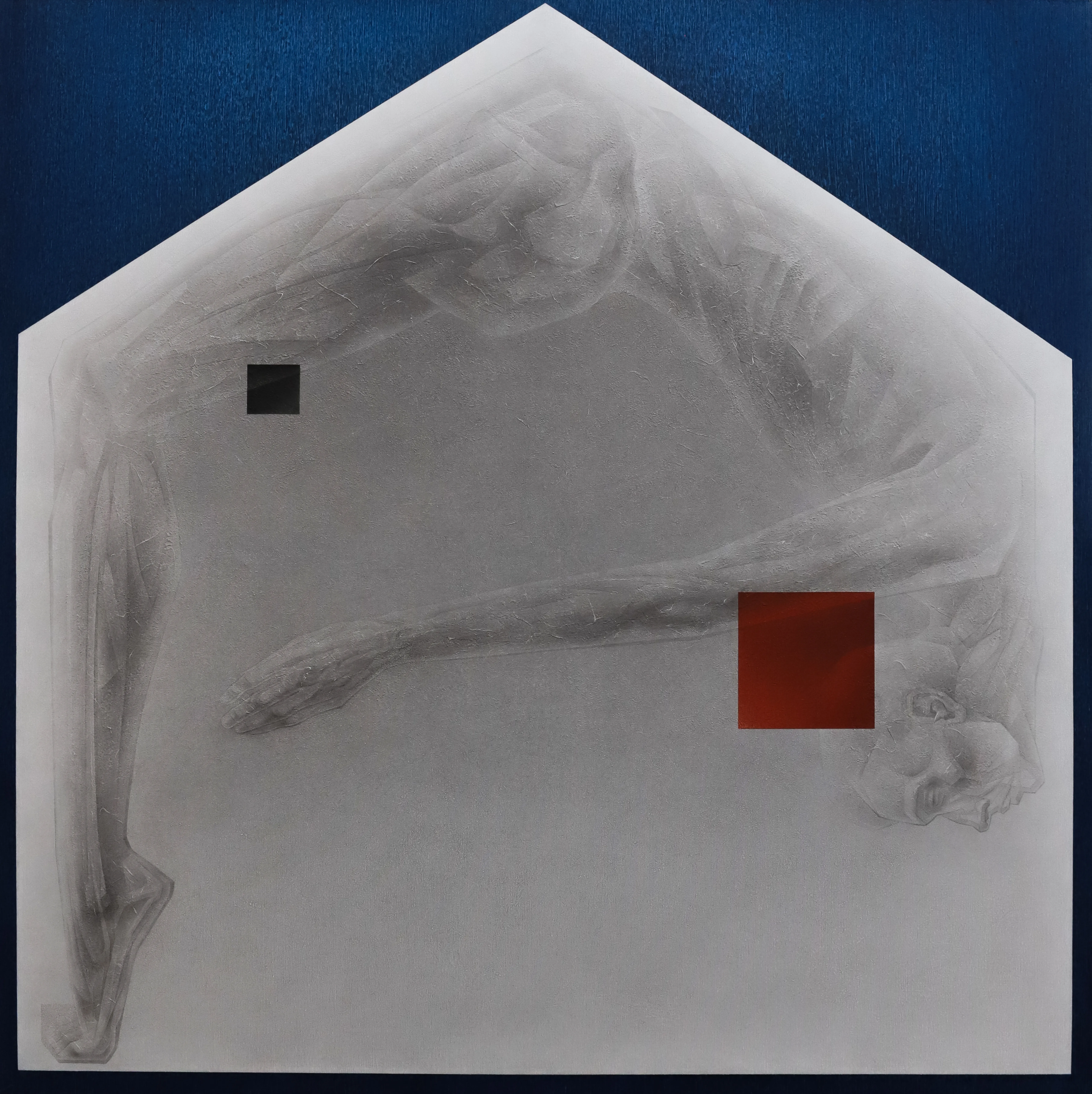 Зображення "Сховище долі" від ДЕНИС ТИМЧИШИН, розмір: 190x190 см, матеріали: полотно, акрил, медіум: КАРТИНИ, місто: Львів