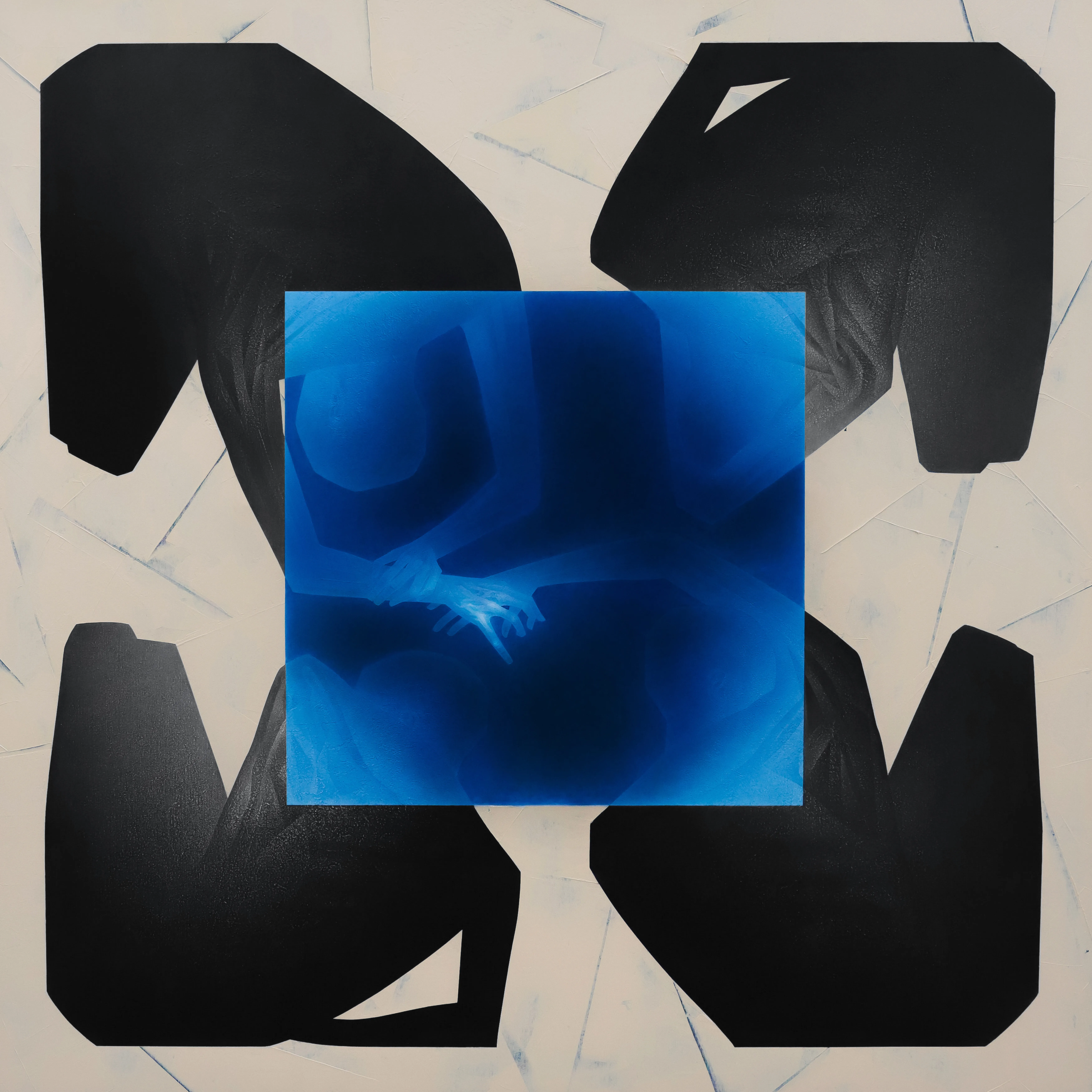 Зображення "Підтримка " від ДЕНИС ТИМЧИШИН, розмір: 190x190 см, матеріали: полотно, акрил, медіум: КАРТИНИ, місто: Львів