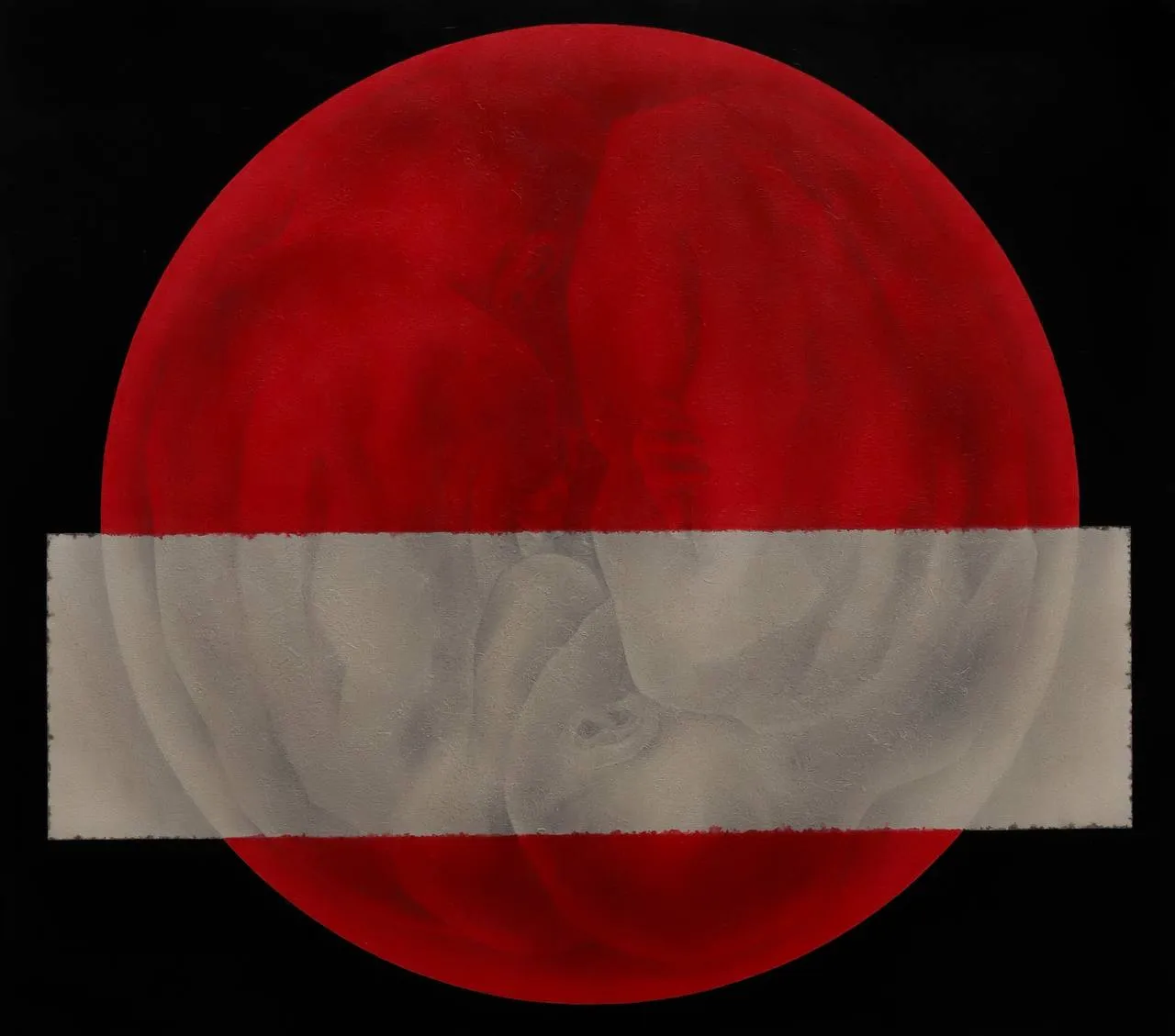 Зображення "НЕ ПРОЖИТЕ ЖИТТЯ" від ДЕНИС ТИМЧИШИН, розмір: 125х110 см, матеріали: полотно, акрил, медіум: РОБОТИ, місто: Львів, серія: ОСТАННІЙ СНІГ, ціна: $2000