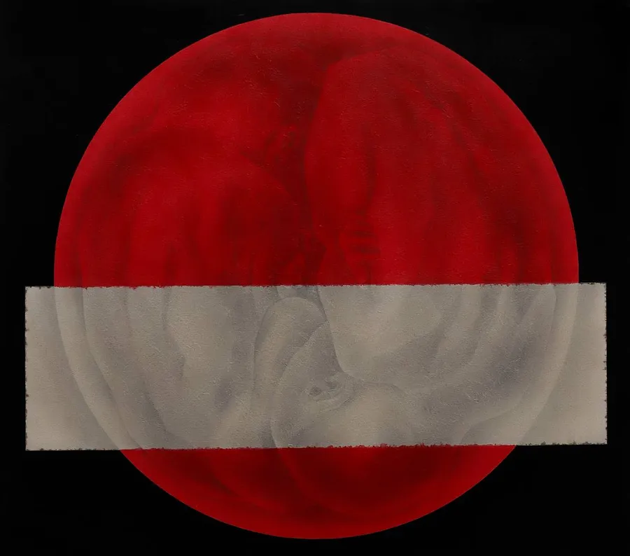 Зображення "НЕ ПРОЖИТЕ ЖИТТЯ" від ДЕНИС ТИМЧИШИН, розмір: 125х110 см, матеріали: полотно, акрил, медіум: РОБОТИ, місто: Львів, серія: ОСТАННІЙ СНІГ, ціна: $2000