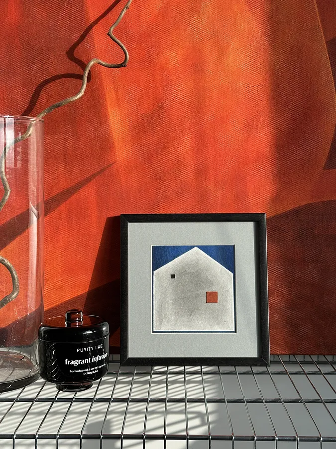 Зображення "Сховище долі" від ДЕНИС ТИМЧИШИН, розмір: 23х23 см, матеріали: акварельний папір, акрил, медіум: КОЛЕКЦІЯ МАЛИХ РОБІТ, місто: Львів, ціна: $200