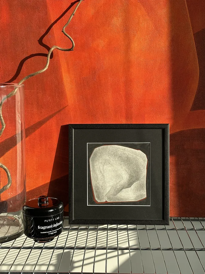 Зображення "ПОЛОН" від ДЕНИС ТИМЧИШИН, розмір: 27х27 см, матеріали: акварельний папір, акрил, медіум: КОЛЕКЦІЯ МАЛИХ РОБІТ, місто: Львів, ціна: $250 Фото 1 з 2.