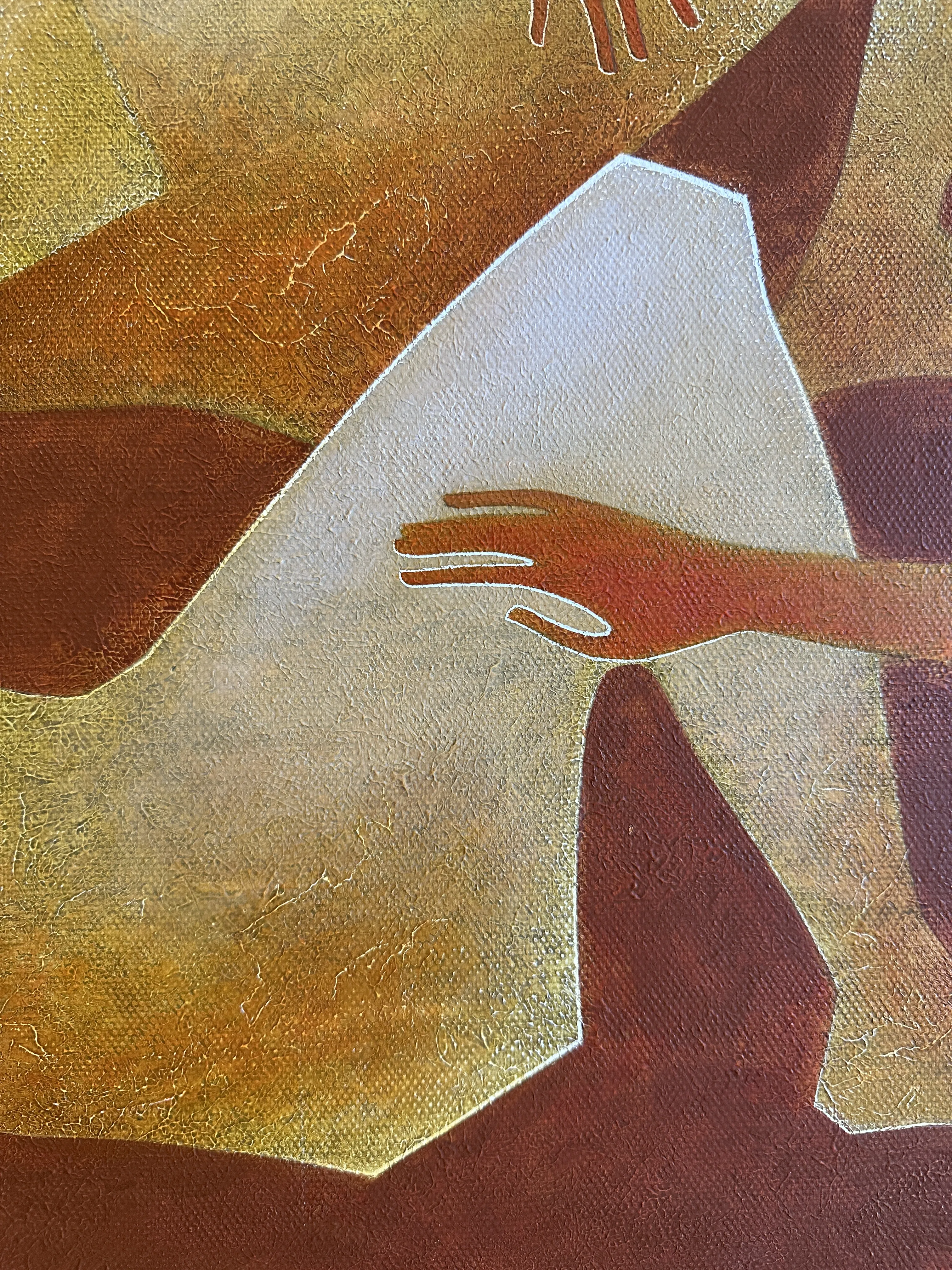Зображення "Світ Двох" від ДЕНИС ТИМЧИШИН, розмір: 60x60 cm, матеріали: полотно, акрил, медіум: КАРТИНИ, місто: Львів Фото 2 з 4.