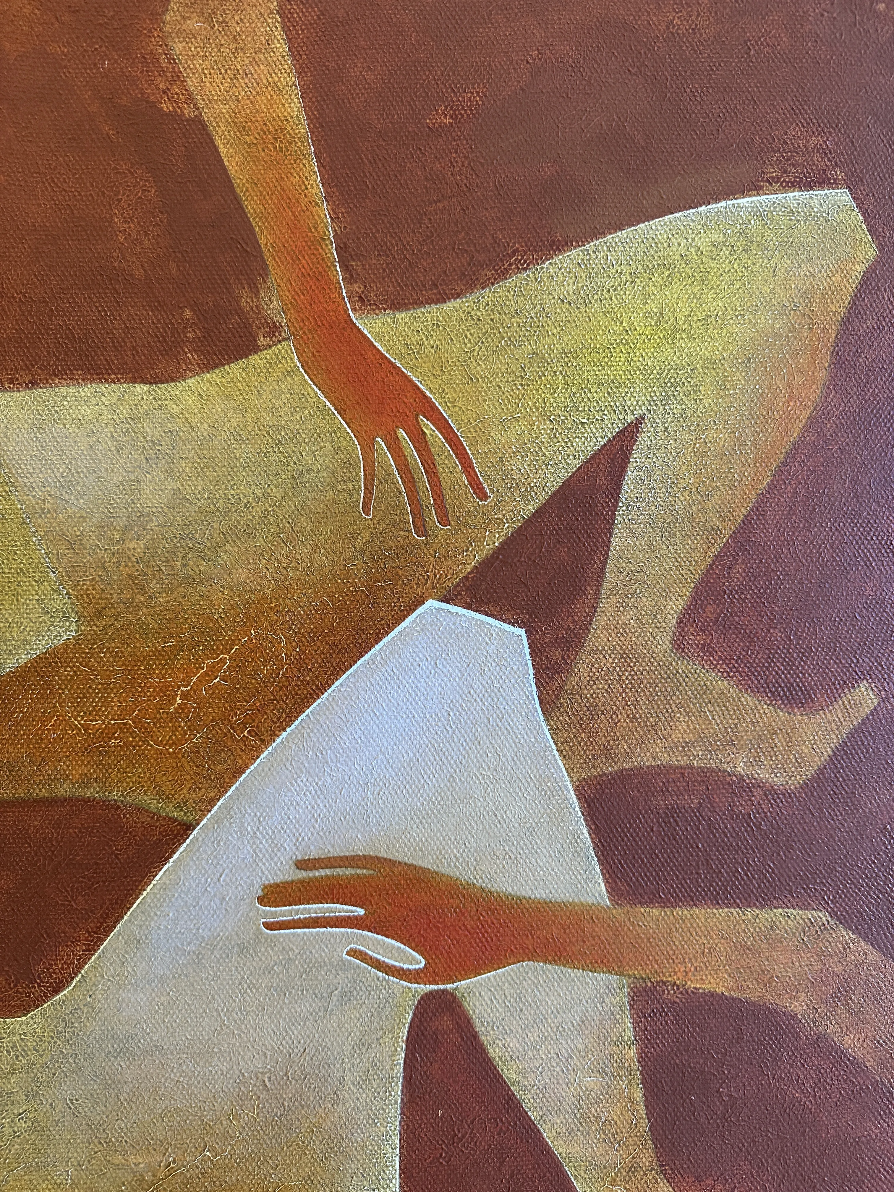 Зображення "Світ Двох" від ДЕНИС ТИМЧИШИН, розмір: 60x60 cm, матеріали: полотно, акрил, медіум: КАРТИНИ, місто: Львів Фото 3 з 4.