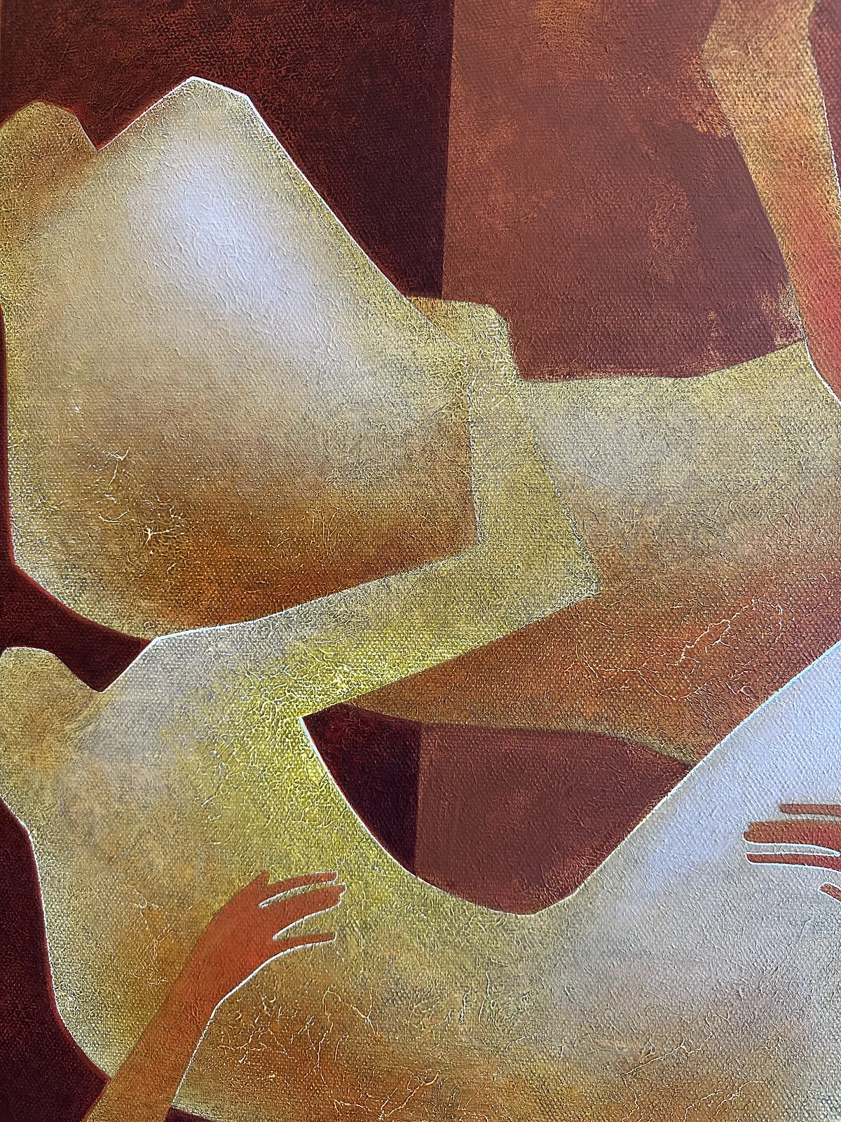 Зображення "Світ Двох" від ДЕНИС ТИМЧИШИН, розмір: 60x60 cm, матеріали: полотно, акрил, медіум: КАРТИНИ, місто: Львів Фото 4 з 4.